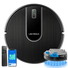 Inteligentni usičič Liectroux N7S-U z akumulatorjem 5200 mAh in pritiskom 4500 Pa, nadzor preko mobilne naprave.