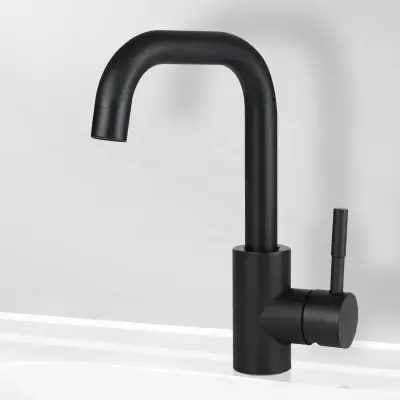 NETTLIFE Kuhinjska pipa za kopalnico Pipa za umivalnik visokotlačna kopalniška pipa iz nerjavečega jekla