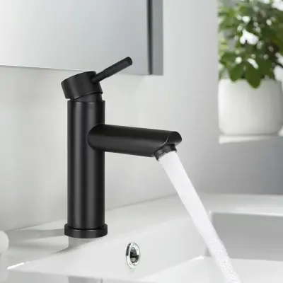 NETTLIFE Pipa za umivalnik Pipa za toplo/hladno vodo Visokotlačna pipa iz nerjavečega jekla