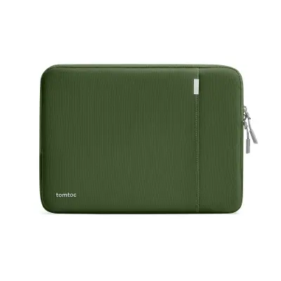 Tomtoc Defender-A13 Laptop Sleeve for 14 inch MacBook Pro / Ohišje za Macbook / Zeleno