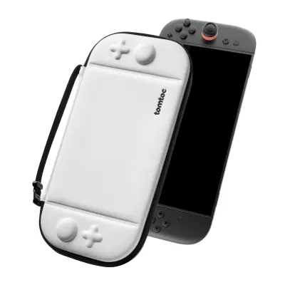 Tomtoc G05 Nintendo Switch 2 / Tanko ohišje / Belo