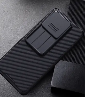 Ohišje za telefon Xiaomi 14T Pro,Nillkin CamShield Pro Primer,Zaščitni primer za drsni objektiv - črna