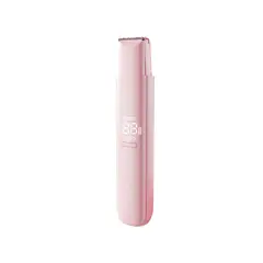 Električni brivnik z dvojno glavo za ženske Pink
