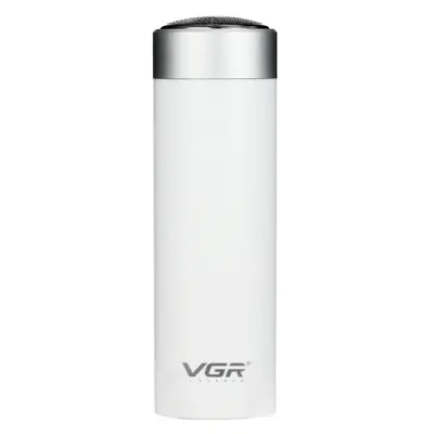 Prenosni rotacijski električni brivnik VGR V-339 5W USB (bel)