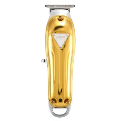 VGR V-057 8W USB kovinski profesionalni strižnik za lase z oljno glavo, bel
