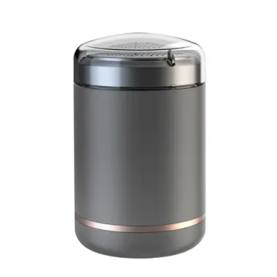 SH-588 Električni mini brivnik s polnjenjem USB, prenosni avtomobilski brivnik za potovanja (sivo-črn)