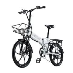 Zložljivo električno kolo Randride YA20 20-palčno - 500 W motor, 48 V 12,8 Ah baterija, doseg 40 km, 7-stopenjski menjalnik, sprednje vzmetenje.