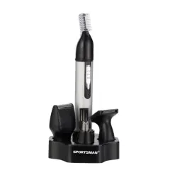 SPORTSMAN SM-418 električni mini brivnik za obrvi, dlake v nosu, USB (bel)
