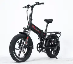 Zložljivo električno kolo Randride YX20M s širokimi pnevmatikami 20 palcev: motor z močjo 1000 W, baterija 48 V17Ah, doseg 70 km, terenske pnevmatike