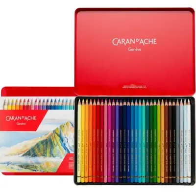 BARVICE CARAN D'ACHE PABLO PERMANENT SET 30 BARV