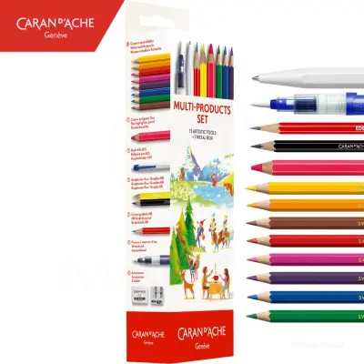 CARAN D'ACHE MULTIPRODUCT BACK2SCHOOL SET 16/1