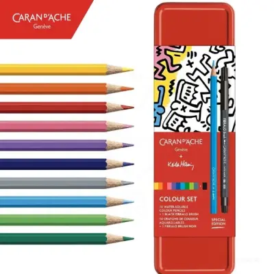CARAN D'ACHE COLOUR SET KEITH HARING 12/1