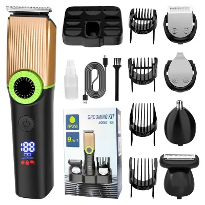 5-v-1 večnamenski komplet strižnikov za lase 930