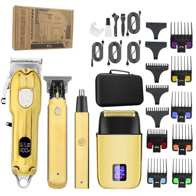 Profesionalni set strižnikov za lase 976 Gold