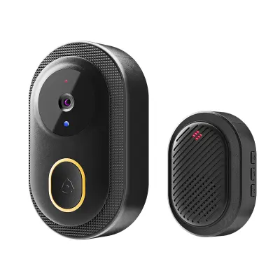 Izboljšana varnost doma: Brezžični pametni video zvonec K9 Black