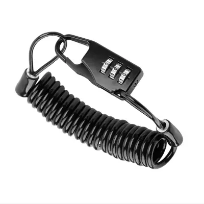 Kompaktna mini ključavnica z 1-metrsko jekleno vrvjo