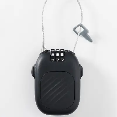 Kombinacijska ključavnica z izvlečno jekleno vrvjo - zavarujte svojo opremo