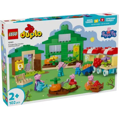 LEGO Duplo 10461 Vrt in rastlinjak deda Pujsa