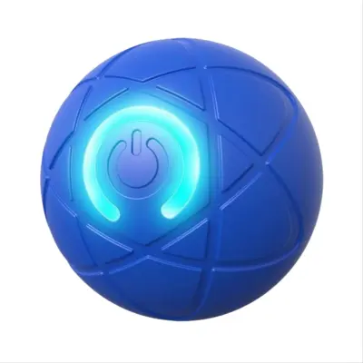 Interaktivna igrača za mačke: Električna kotalna žoga za zabavo hišnih ljubljenčkov Blue
