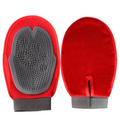 Masažne rokavice za kopanje hišnih ljubljenčkov - Krtača za umivanje in nego psov