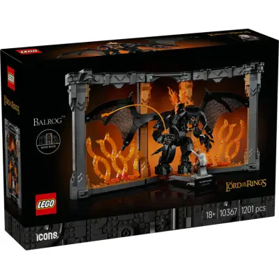 LEGO Icons 10367 Gospodar prstanov: Balrogova knjižna niša