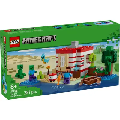LEGO Minecraft 21275 Džungelska hiša TNT