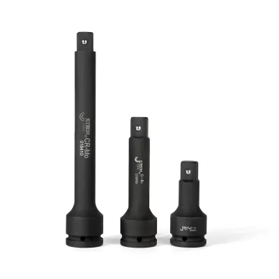 Jetech 3/4" Komplet podaljškov za nasadne ključe, 101,6 mm, 152,4 mm, 254 mm (4'' 6'' 10'')