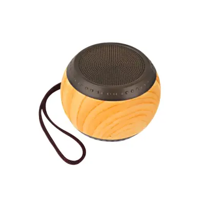 Mini Prenosni Bluetooth Zvočnik z Videzom Lesa - Brown