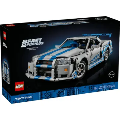 LEGO Technic 42210 Avtomobil 2 Fast 2 Furious Nissan Skyline GT-R (R34)