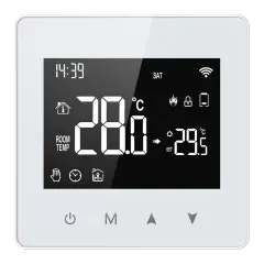 Pametni WiFi termostat WT198 za nadzor vodnega/plinskega kotla