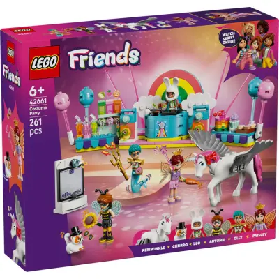 LEGO Friends 42661 Zabava v maskah s samorogom in dobro vilo