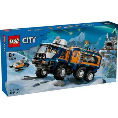 LEGO City 60471 Tovornjak z znanstvenim laboratorijem za arktične raziskovalce