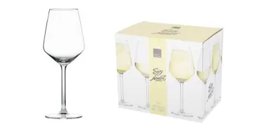 ROYAL LEERDAM, ENJOY THE MOMENT, KOZARCI ZA BELO VINO, 380 ML, 6 KOS