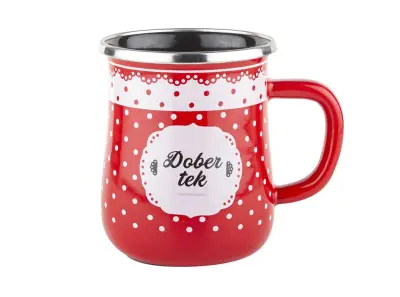 ALPEKSHOME, DOBER TEK, LONČEK BELLY, 9 CM/0.53 L, 1 KOS