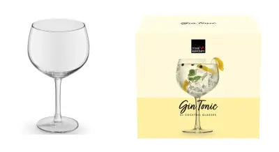 ROYAL LEERDAM, KOZARCI ZA GIN TONIC, 650 ML, 4 KOS