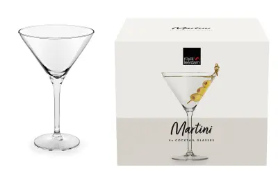 ROYALL LEERDAM, MARTINI, KOZARCI ZA MARTINI, 260 ML, 4 KOS