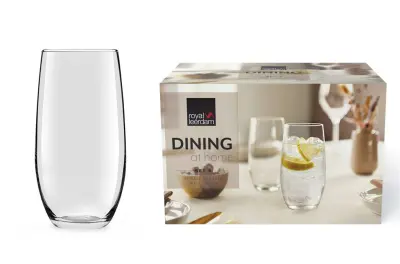 ROYAL LEERDAM, DINING AT HOME, KOZARCI ZA VODO/SOK, 360 ML, 6 KOS