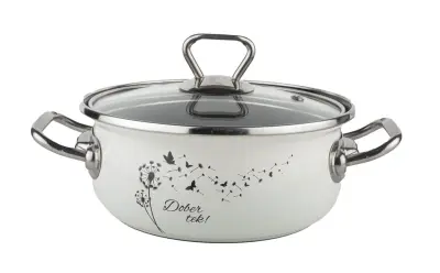 ALPEKSHOME, LUČKA, KOZICA NIZKA S POKROVOM, 16 CM/1,3 L, 1 KOS
