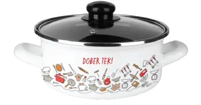 ALPEKSHOME, MOJA KUHINJA, KOZICA NIZKA S POKROVOM, 1.9 L, 18 CM, 1 KOS