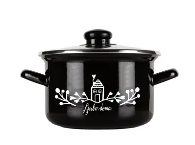 ALPEKSHOME, LJUBO DOMA, KOZICA VISOKA S POKROVOM,  16 CM, 2 L, 1 KOS
