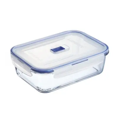 LUMINARC, PURE BOX STEKLENA DOZA ZA SHRANJEVANJE, PRAVOKOTNA 1.97 L, 1 KOS