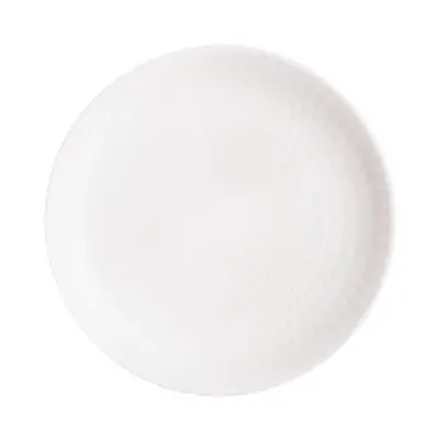 LUMINARC, PAMPILLE KROŽNIK DESERTNI BEL 19cm, 1 KOS