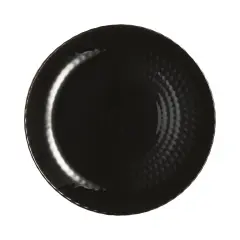 LUMINARC, PAMPILLE KROŽNIK DESERTNI ČRN 19cm, 1 KOS