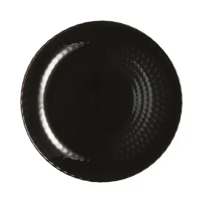 LUMINARC, PAMPILLE KROŽNIK DESERTNI ČRN 19cm, 1 KOS