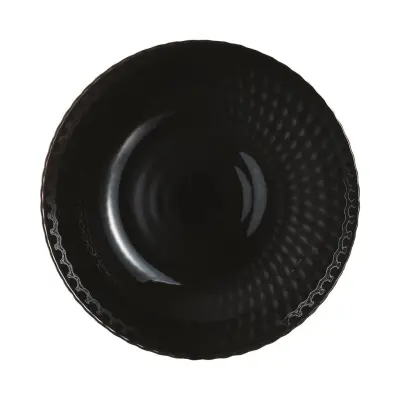 LUMINARC, PAMPILLE KROŽNIK GLOBOK ČRN 20cm, 1 KOS