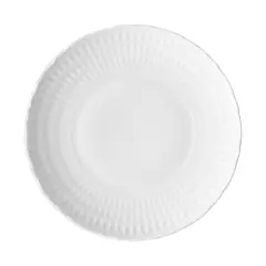 CMIELOW, SOFIA, KROŽNIK PLITVI BELI, 26 CM, 1 KOS
