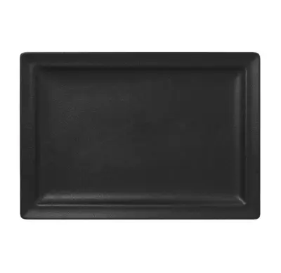 RAK, NEOFUSION, PRAVOKOTNI SERVIRNI KROŽNIK, ČRN, 33 x 23 CM, 1 KOS