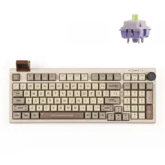 Epomaker RT100 95% Retro Mehanska Tipkovnica Bela / Epomaker Wisteria Linear Switch