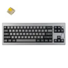 Epomaker Shadow-X Brezžična tipkovnica Črna Srebrna / Hot Swap /Gateron Pro Yellow Switch