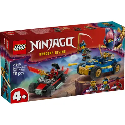 LEGO Ninjago 71840 Avtomobilska dirka Rogue proti Drixu